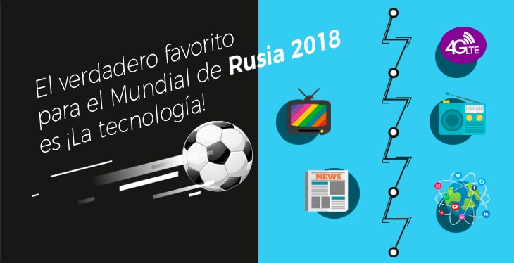 El verdadero favorito para el Mundial de Rusia 2018 es ¡La tecnología!